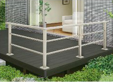 モダンデッキフェンス