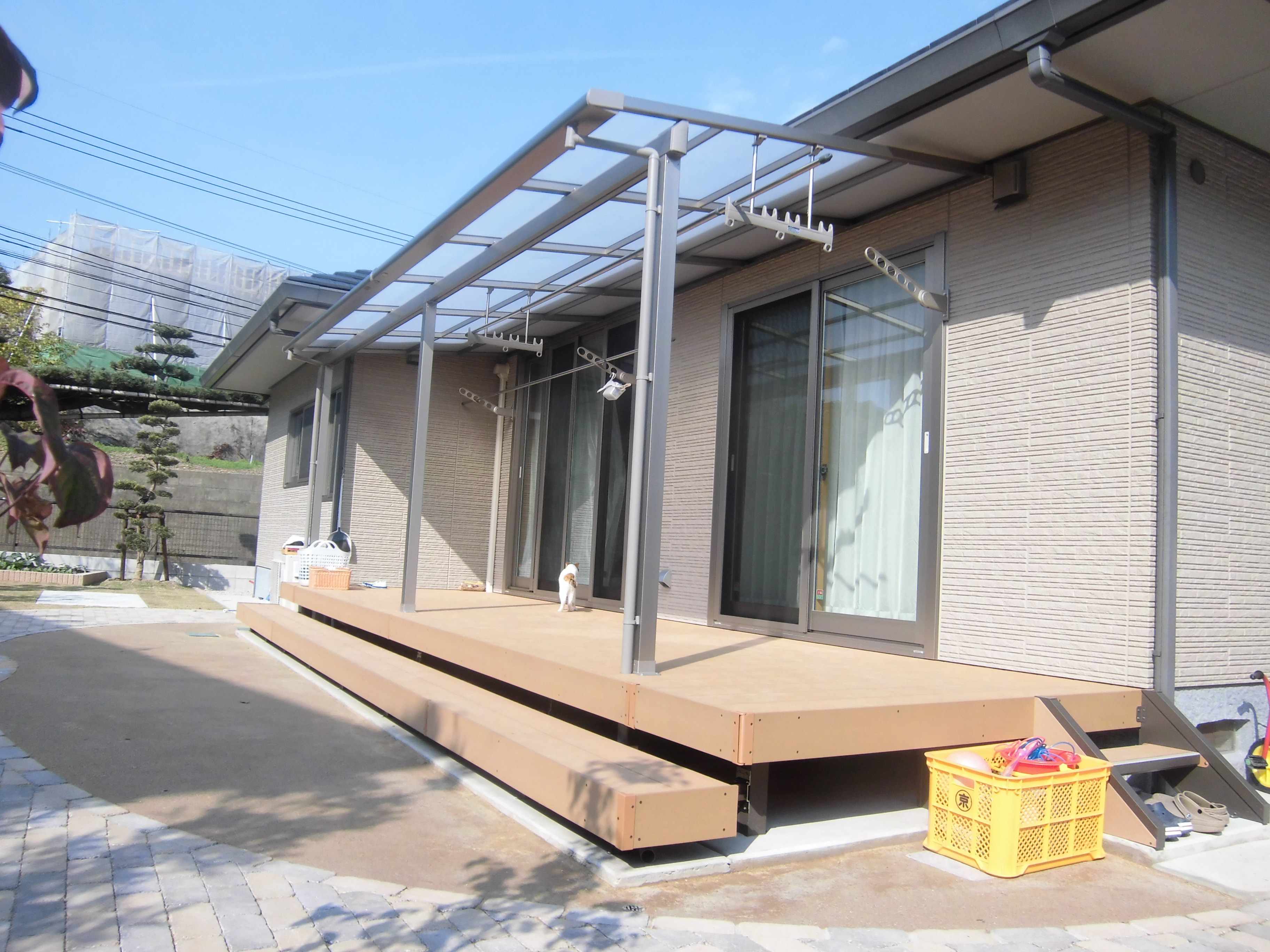 　181佐世保　広～いデッキで色々な事ができそうです、お家時間が楽しくなります。