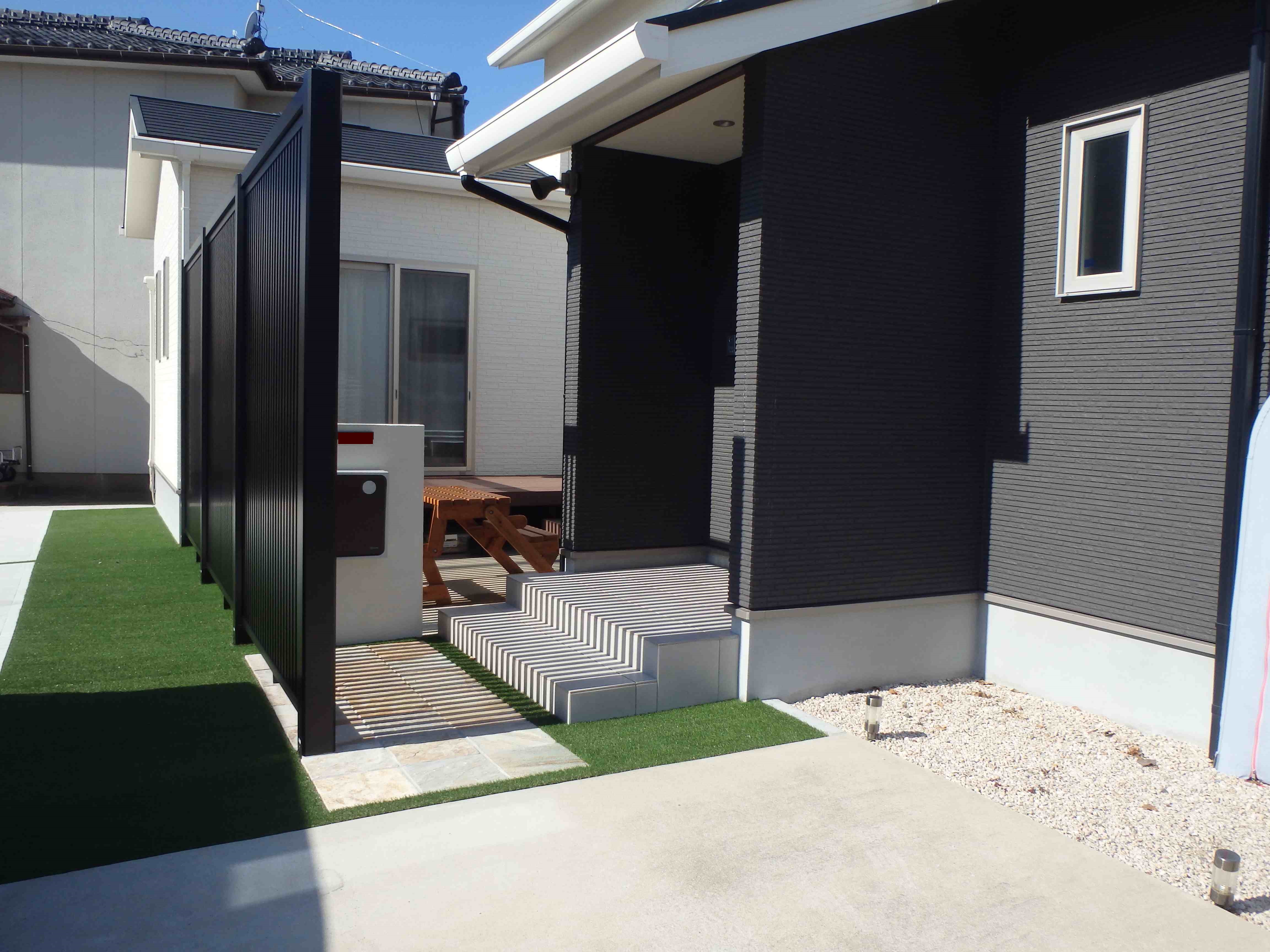 　223　オシャレに目隠しできました。